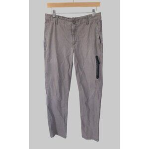 Nike Sportswear Casual Pants Mens M Gray Activewear Zip Pocket Athletic NSW